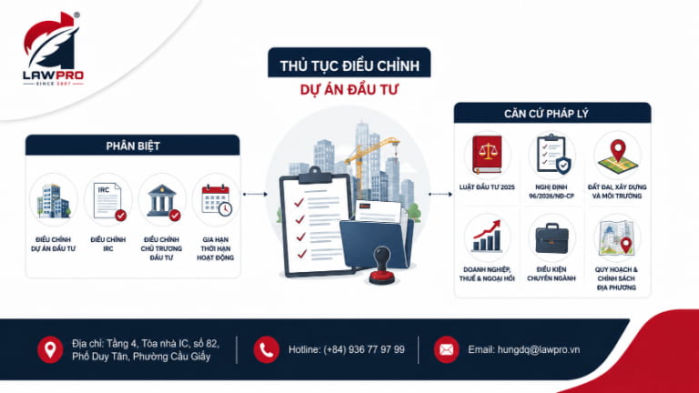 Thủ tục điều chỉnh dự án đầu tư là gì
